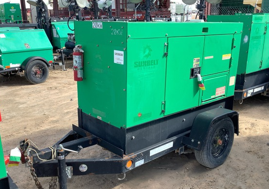 Multiquip DCA-25SSIU4F 20 kW Mobile Generator Set