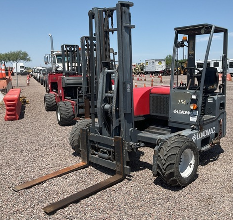Loadmac 825 5500 lb Truck Mounted Forklift